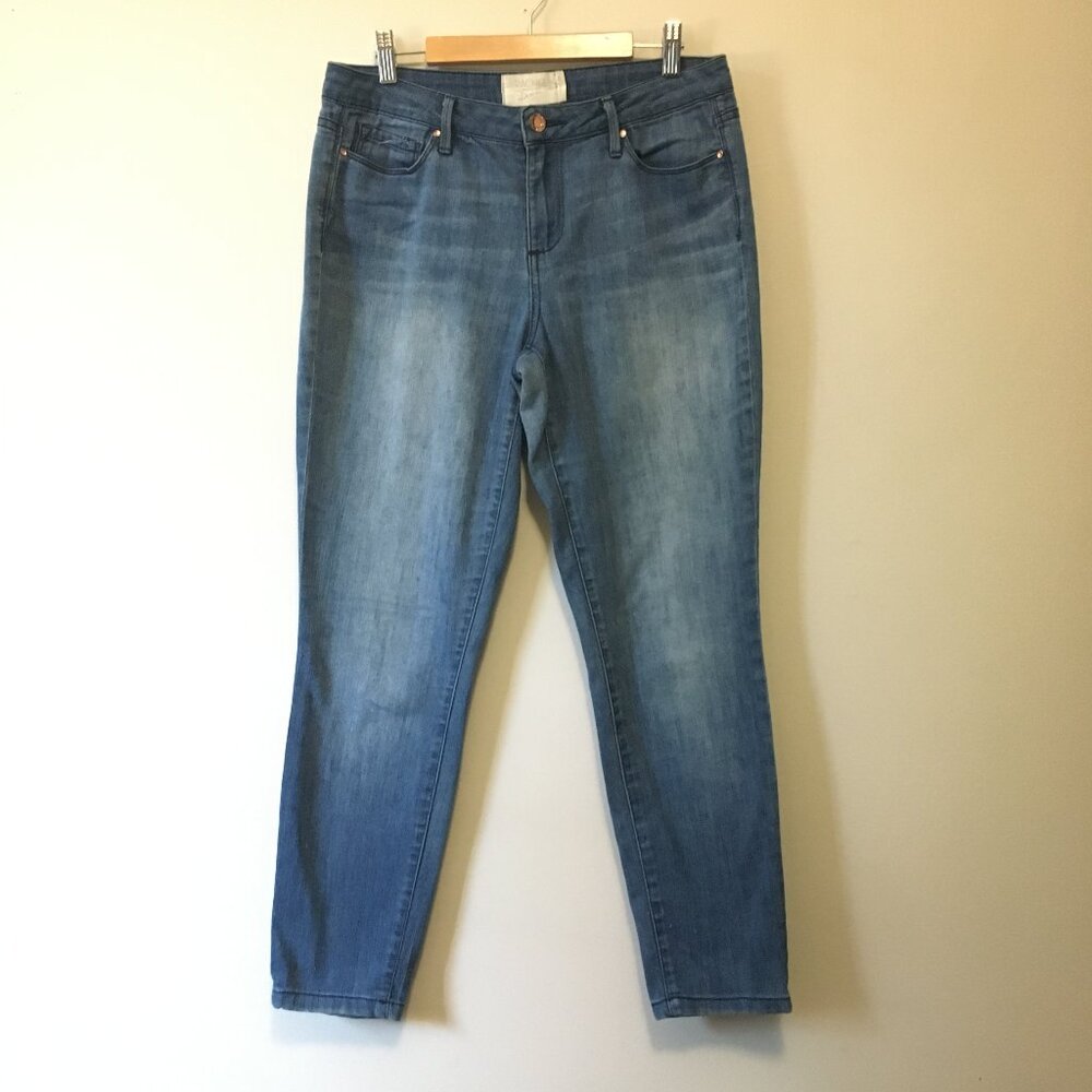 RACHEL Rachel Roy Blue Skinny Jeans Size 29 8 Medium Wash Stretch Denim